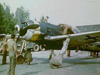 Captured FW190 in Color