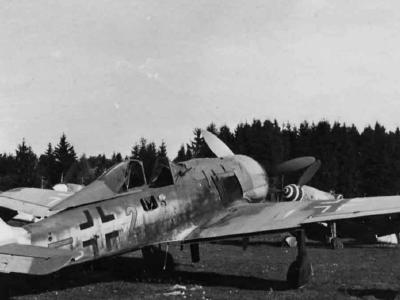 Focke Wulf Fw 190A-8 yellow 2
