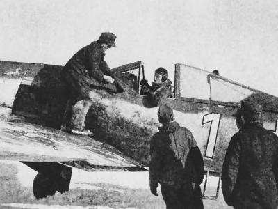 Fw 190A white 1 2/JG 51 Lt Joachim Brendel Winter 1942 – 1943