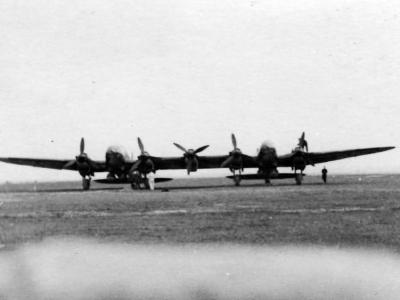 Front view of a He 111Z