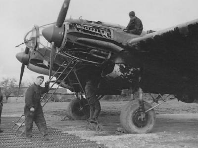 He111 2/KGr 100 in Vannes France 1941 left side