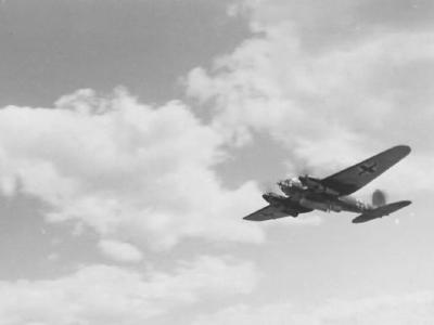 He111 H from II/KG 26 with SD 2500 KG Bomb