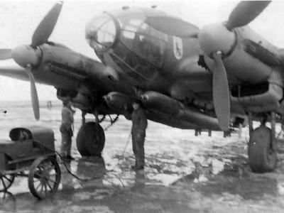 He111 H of III/KG 26 with torpedoes