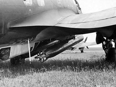He 111 of the KG26 is loaded with a torpedoes