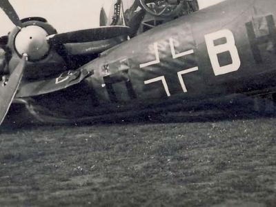 He111 Kristiansand Norway 1940 1H+BH KG26