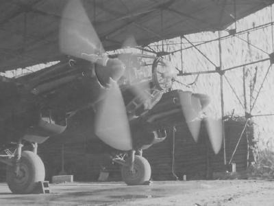 He111 P 2/KGr 100 in Vannes France im 1941