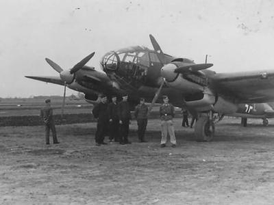 He111 P with the tactical code 2F+LL of 3/KG 28 1939-40