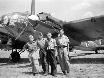 He 111P Stammkennzeichen CK+HC tail code P 4 6 Italy 1943