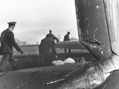 Heinkel He111 Shot down during Battle of Britain 1940