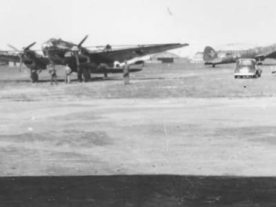 Heinkel He 111 H-8 cable cutter front