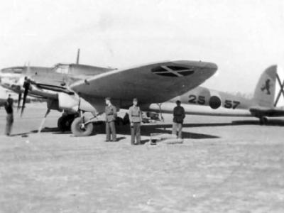 Legion Condor He 111 B-2 code 25+57 Spain 1936