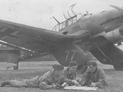 Ju 87 A-1 „77” code GJ+NV WNr.5008 of the StS 2 Bad Aibling September 1941