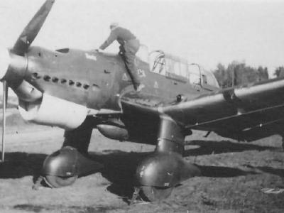 Ju 87 B of the I/StG 1 Braunschweig Waggum 1939