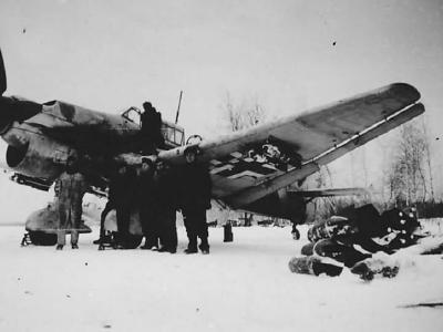 Ju 87 B of the III/StG 51 winter camo 1939 – 1940