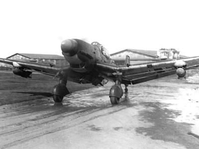 Junkers Ju 87 D Stuka on eastern front