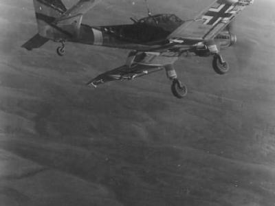 Junkers Ju 87 D-3 in flight