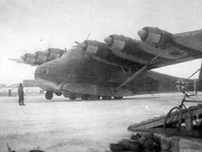 Messerschmitt Me 323 engine test eastern front 1943 44