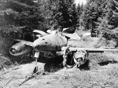 Abandoned Me 262 Schwalbe 1945