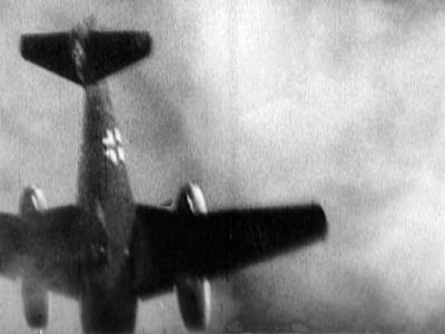 Me 262 8th AF gun camera footage 2