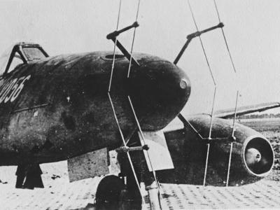 Me 262 V056 Nachtjager W.Nr. 170056 with FuG218 radar