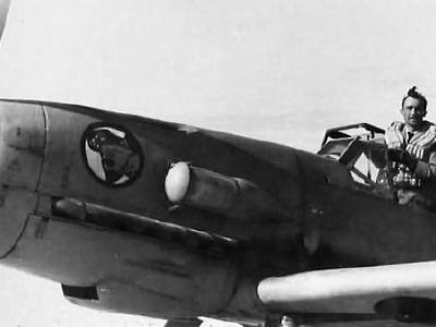Me 109 F of the JG2 7, North Africa
