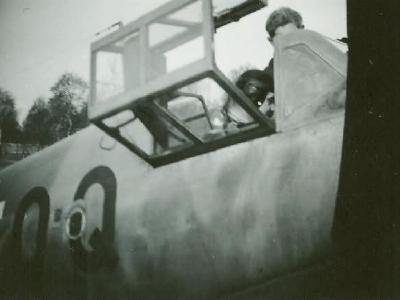 Me109 cockpit