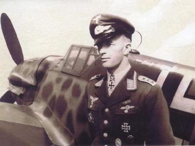 Me109g and pilot