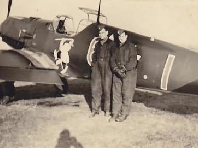 Me109E from 8/JG 26 „Adamson Staffel” in the Autumn of 1939