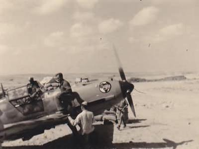 Me109E of the Stab I/JG 27 Edu Neuman Africa 1941