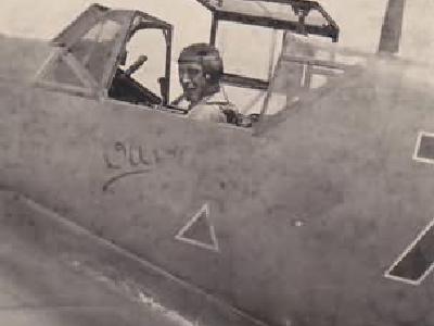 Me109F of the 2/.JG 52 coded „black 7” and named „Olli” Rrussia