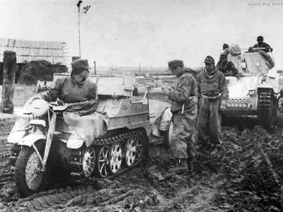 Kettenkrad and Marder III