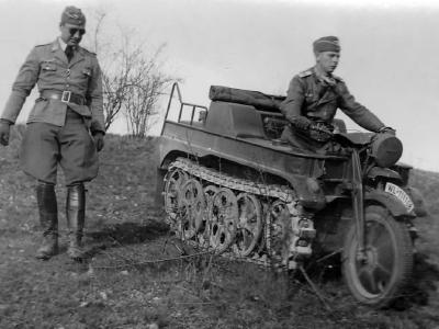 Kettenkrad from luftwaffe