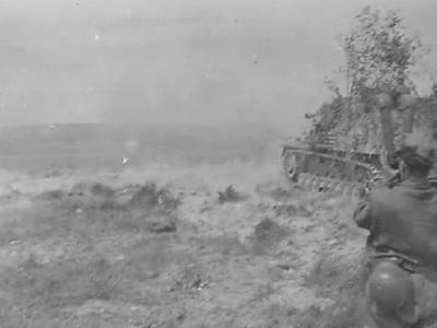 Nashorn in combat Anzio 1944