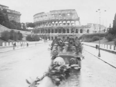 Nashorn tank destroyer Rome 1944