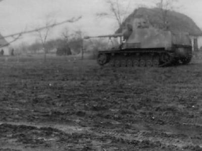 Panzerjager Hornisse Nashorn German tank destroyer 1944 eastern front