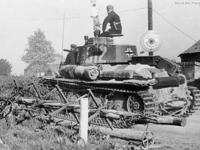Panzer 38(t) Ausf B 7th Panzer Division France 1940