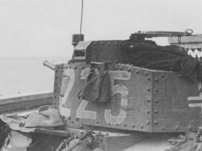 Panzer 38t tactical number 225 turret, Eastern Front