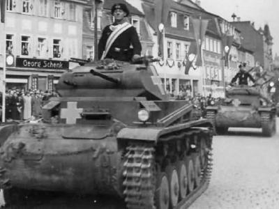 Panzer II from 4 Panzer Division, Panzer Regiment 36, 1939