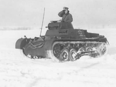 Panzer I Ausf B Winter