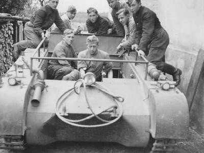 Panzer I ohne Aufbau