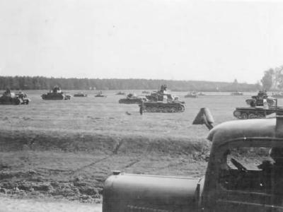 Panzer I tanks Mokra area 2 September 1939 Poland