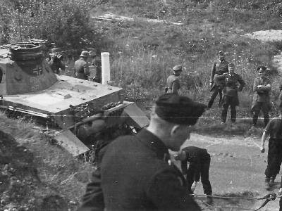 Erwin Rommel and Panzer IV. 7th Panzer Division – France 1940