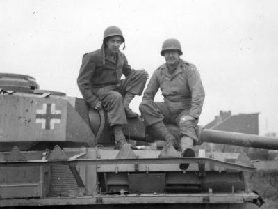 German Panzer IV Ausf J With Zimmerit Liege Belgium 1944