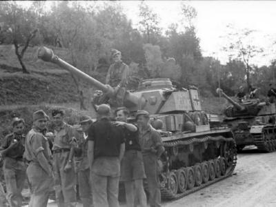 German tank Panzer Ausf H number 303 1943