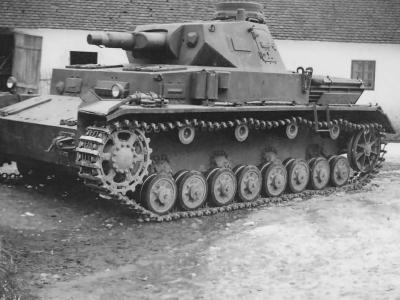 German tank Panzer IV Ausf B