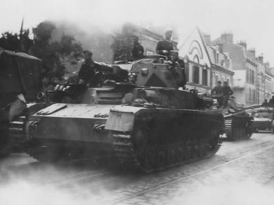 German tanks Panzer IV Ausf D 1940