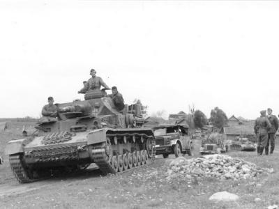 Panzer IV Ausf E tank eastern front 1941