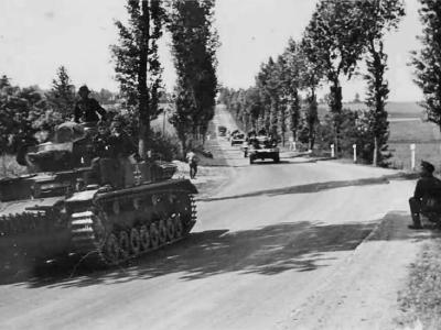 Panzer IV during the French campaign in 1940