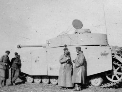 Panzer IV Ausf H of the Panzer Regiment 4