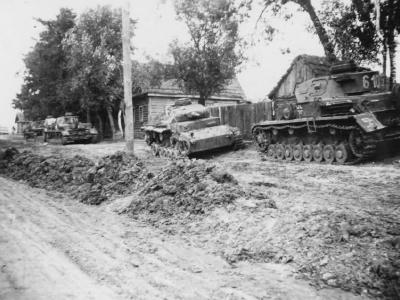 Panzer IV Tanks 610 614 Eastern Front